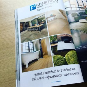 Ceramico staat in het nieuwe Home Sweet home interieurmagazine