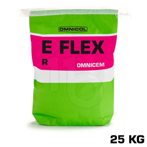 Groene zak Omnicem tegellijm flex grijs 25KG